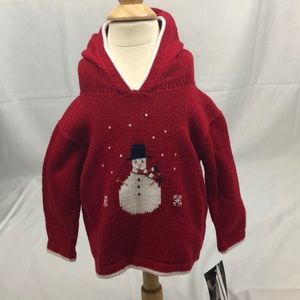 Kissy Kissy Sweater Winter Christmas Snowman